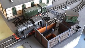 Bekohlungskran mit Uhlenbrock Digitalmotoren