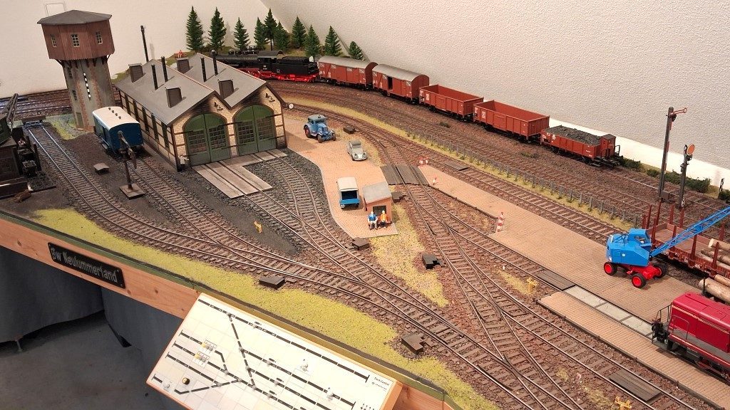 Einfahrt Güterbahnhof und BW